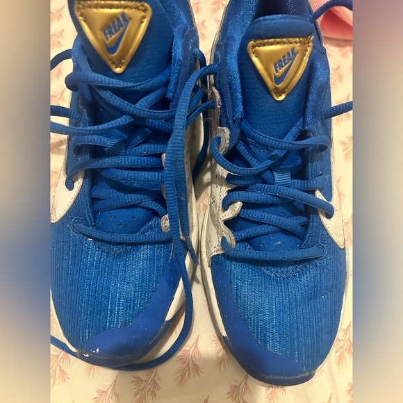 Nike Giannis Zoom Freak TB Game Royal Blue White DZ2946-400 sz 3.5 - Picture 3 of 5